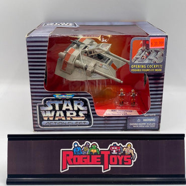 Galoob Micro Machines Star Wars Action Fleet Rebel Snowspeeder Featuring Luke Skywalker & Rebel Gunner