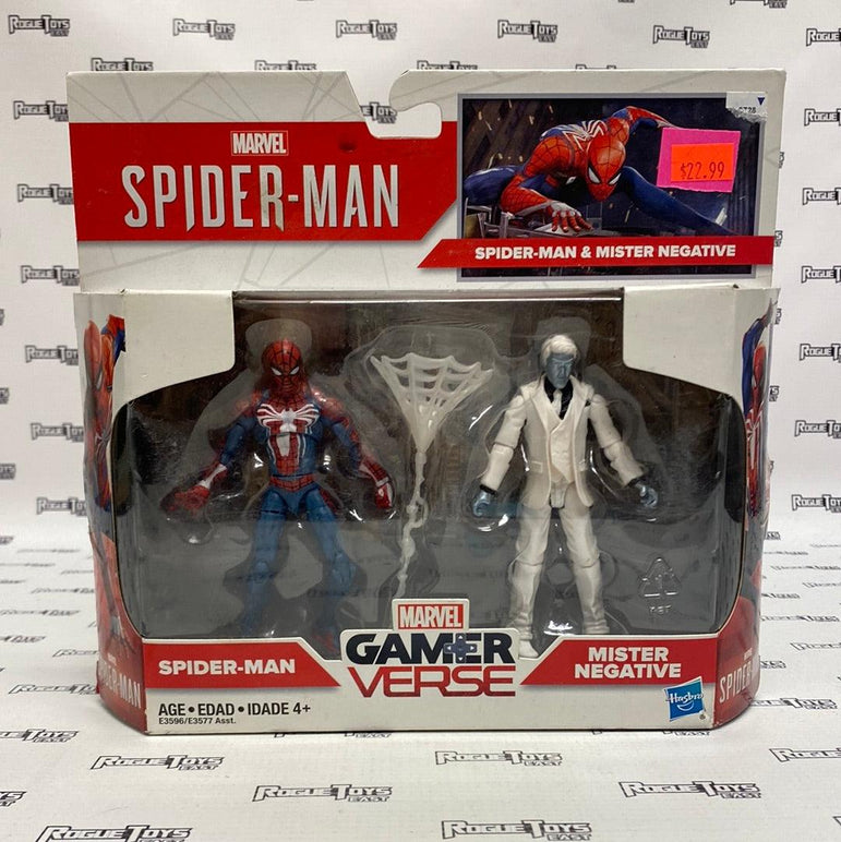 Hasbro marvel gamerverse spider-man & mister negative