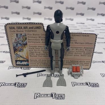 Hasbro 1983 GI Joe Torpedo Version 1 (Complete, Loose Knee Joints) - Rogue Toys