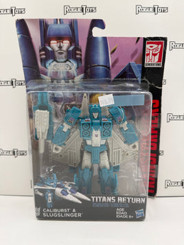 Hasbro Transformers Titans Return Deluxe Class Caliburst & Slugslinger