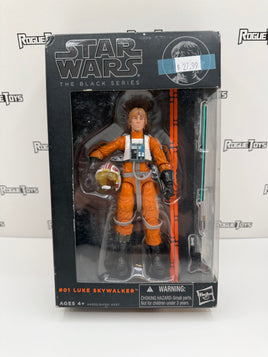 Hasbro Star Wars The Black Series Orange Line #01 Luke Skywalker