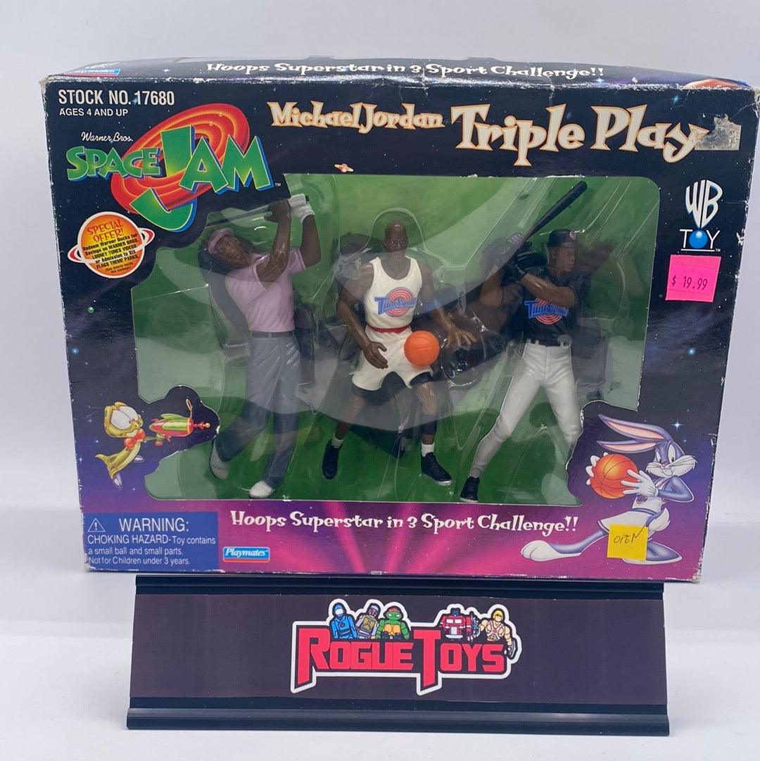 Playmates Space Jam Michael Jordan Triple Play