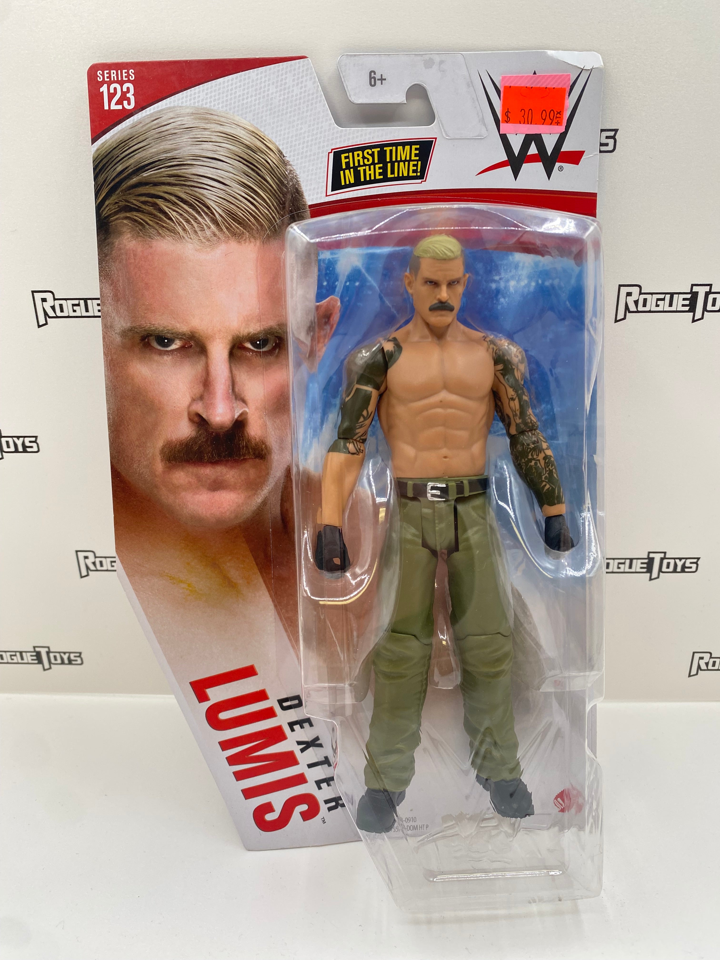 Mattel WWE Series 123 Dexter Lumis| Rogue Toys
