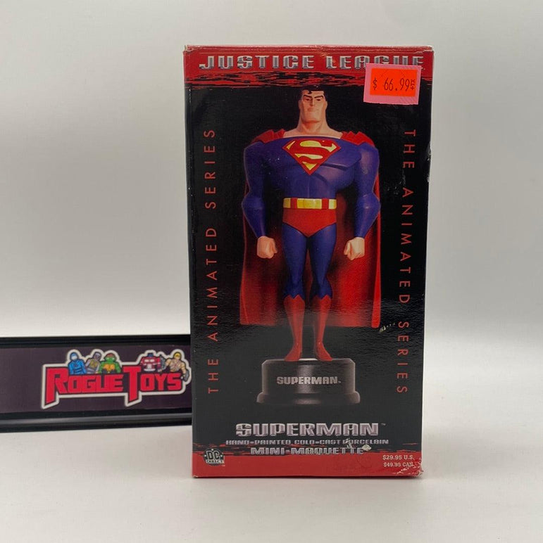 DC Direct Justice League The Animated Series Superman Mini-Maquette - Rogue Toys
