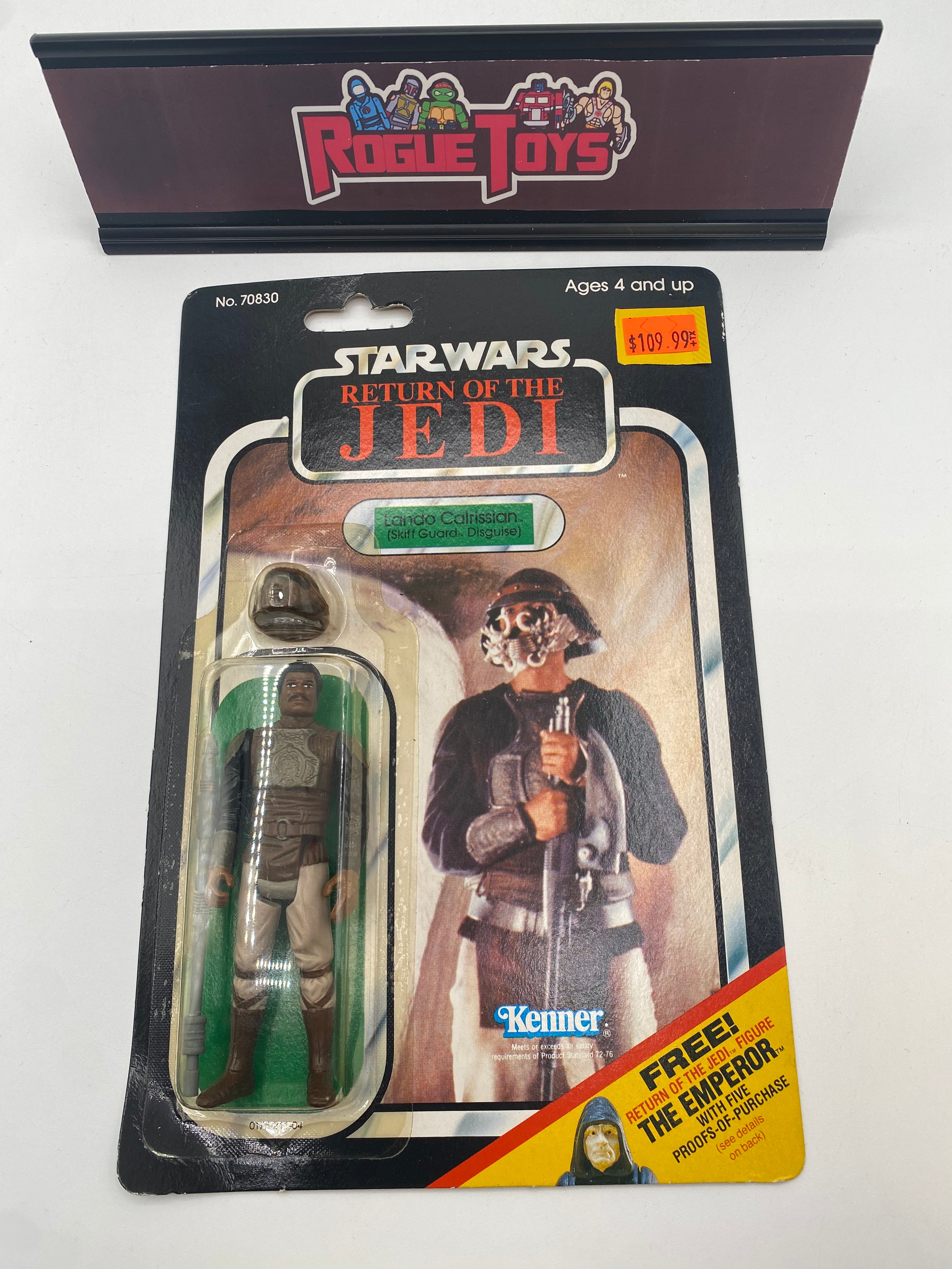 Kenner Star Wars: Return of the Jedi Lando Calrissian (Skiff Guard