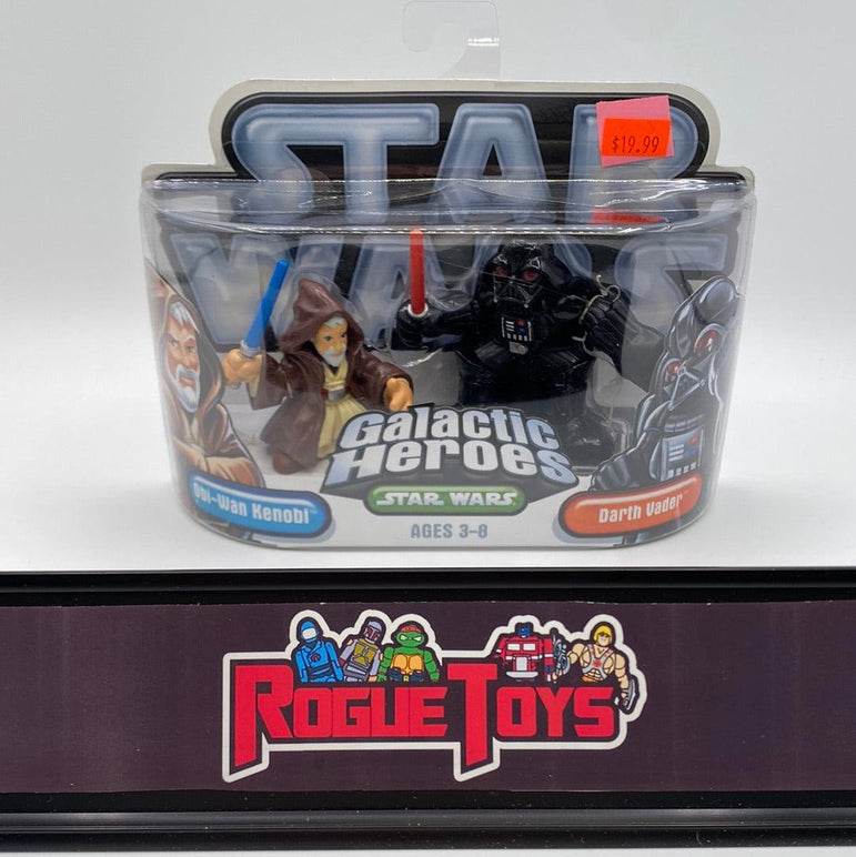 Hasbro Star Wars Galactic Heroes Obi-Wan Kenobi & Darth Vader - Rogue Toys