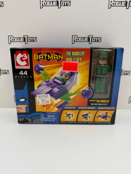 Jakks Pacific C3 Construction DC Batman The Riddler & Mini Flyer