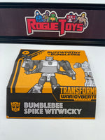Hasbro Transformers Buzzworthy Bumblebee Bumblebee and Spike Witwicky