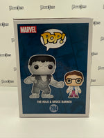 Funko POP! Marvel The Hulk & Bruce Banner (Marvel Collector Corps Exclusive)