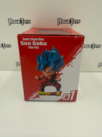 Bandai ChibiMasters Dragon Ball 02 Dragon Ball Super Super Saiyan Blue Son Goku Kaio-Ken