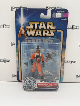 Hasbro Star Wars Silver Anniversary Celebration II Commander Jorg Sacul Rebel Pilot