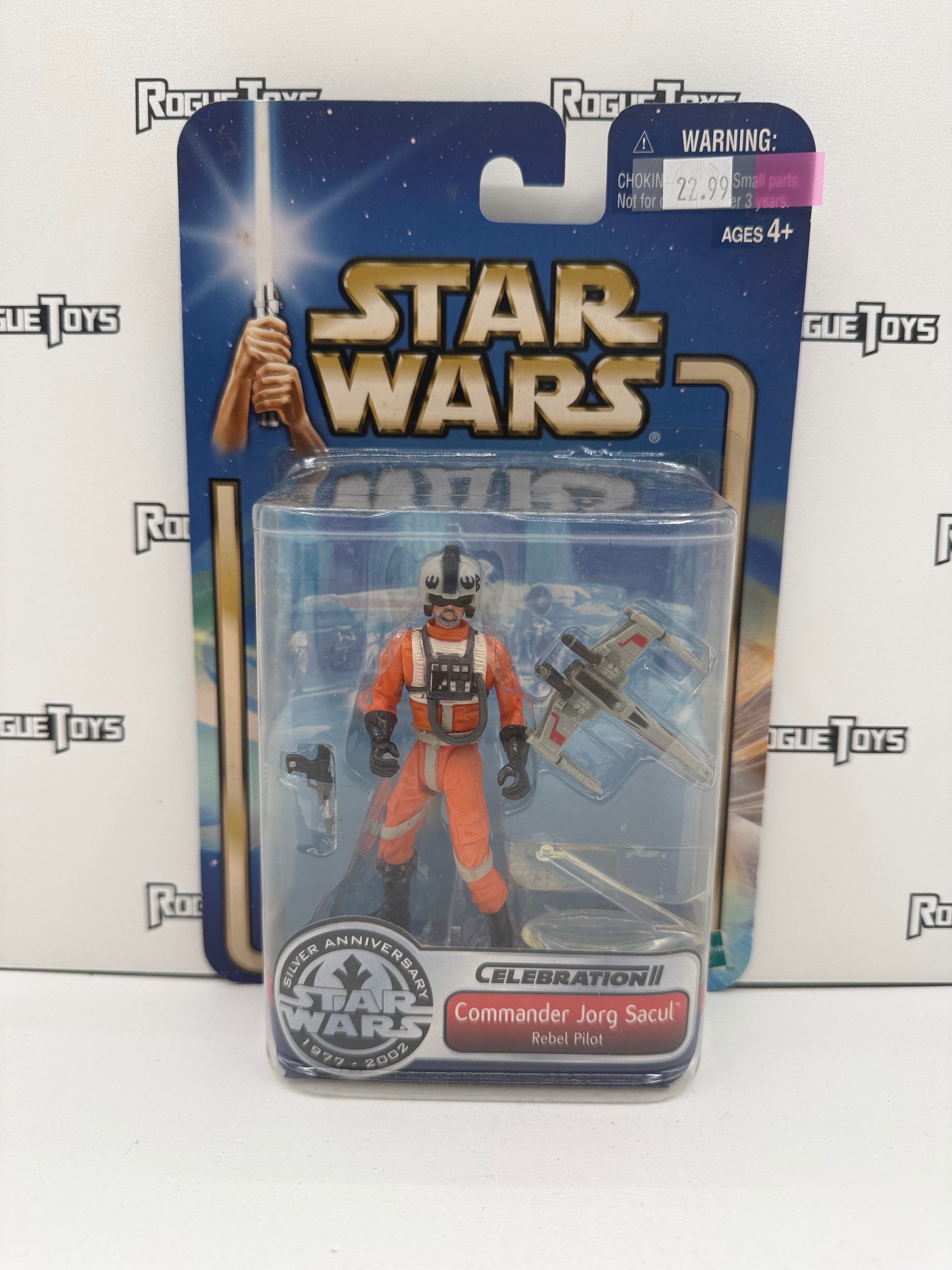 Hasbro Star Wars Silver Anniversary Celebration II Commander Jorg
