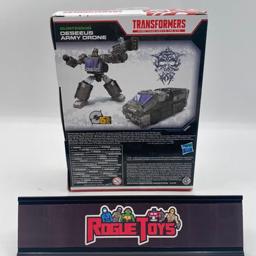 Hasbro Transformers: War for Cybertron Trilogy Quintesson Deseeus Army Drone - Rogue Toys