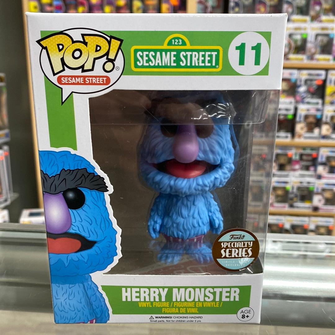 Funko POP! Sesame Street Herry Monster #11 Specialty Series - Rogue Toys