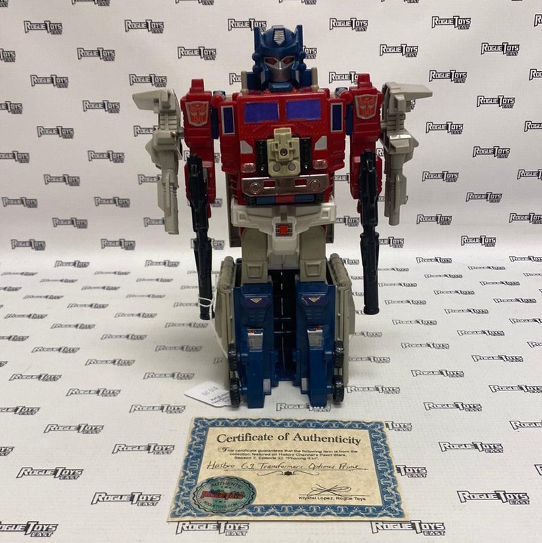 Optimus prime hot sale g1 hasbro