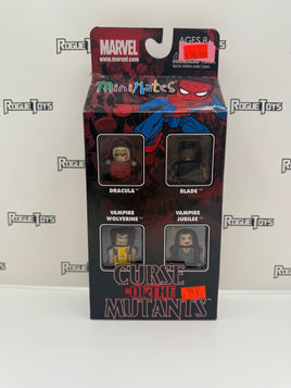 Diamond Select Toys Marvel Minimates Curse of the Mutants Dracula / Blade / Vampire Wolverine / Vampire Jubilee 4-Pack