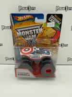 Mattel Hot Wheels Monster Jam Marvel Captain America