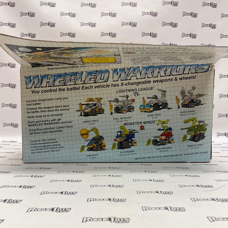 Mattel Wheeled Warriors Terror Tank - Rogue Toys