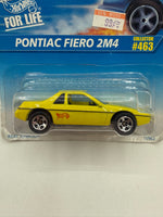 Mattel Hot Wheels Pontiac Fiero 2M4 Collector #463