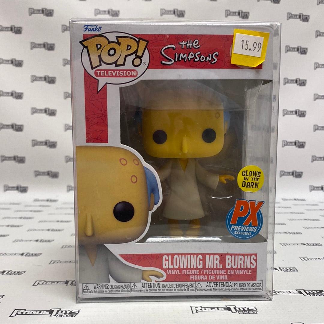 Funko POP! Television The Simpsons Glowing Mr. Burns (Glows in the Dark) (PX Previews Exclusive)