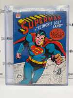 Whitman Superman “Luthor’s Lost Land” Coloring Book