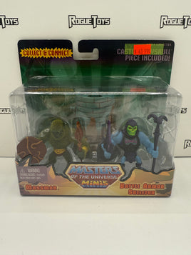 Mattel Masters of the Universe Minis Castle Grayskull C&C Series Mossman & Battle Armor Skeletor