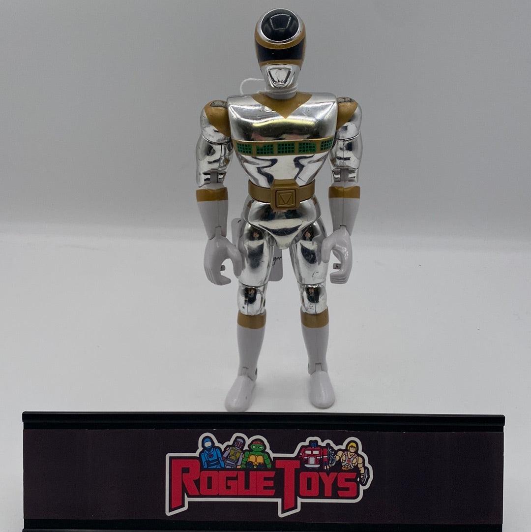 Power rangers in space silver ranger action figure on sale