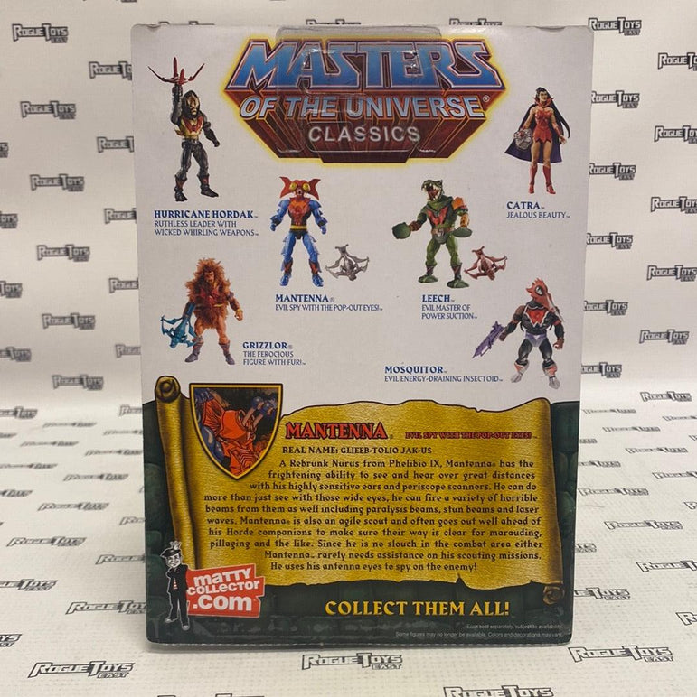 Mattel Masters of the Universe Classics Mantenna (Opened) - Rogue Toys