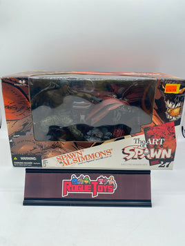 McFarlane Toys The Art of Spawn Series 27 Spawn vs Al Simmons Deluxe Boxed Set