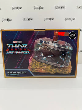 AMC Theaters Marvel Studios Thor: Love and Thunder Mjolnir Popcorn Container