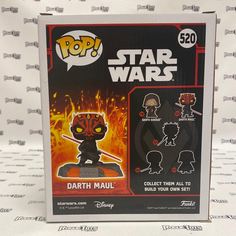 Funko POP! Star Wars Red Saber Series Volume 1: Darth Maul (Glows in the Dark) (GameStop Exclusive) - Rogue Toys
