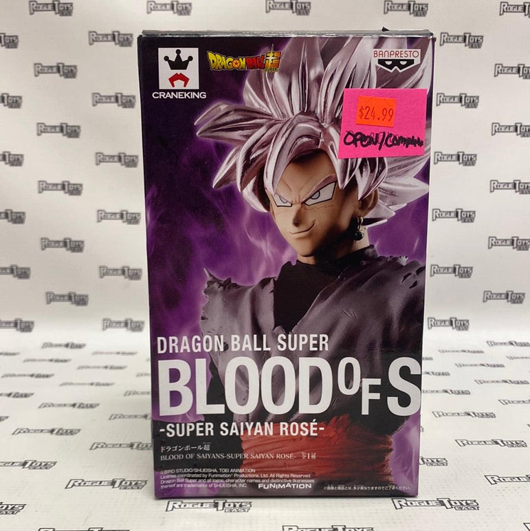 Banpresto CraneKing Dragon Ball Super Blood of Saiyan Super Saiyan Rosé (Complete)