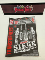 Hasbro Transformers War for Cybertron Siege Deluxe Class Autobot Sixgun