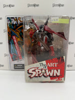 McFarlane Toys The Art of Spawn Series 26 Spawn Issue 7 Cover Art