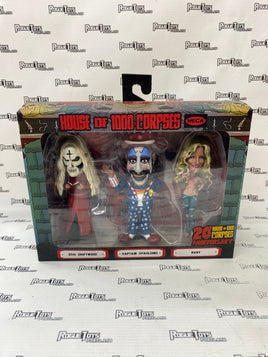 NECA House of 1000 Corpses 20th Anniversary Little Big Head 3 Pack