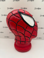 Ceramic Hand-Painted Marvel Spider-Man Head Bank (Red Base)
