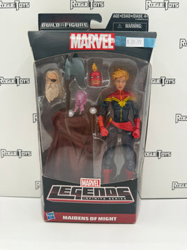 Hasbro Marvel Legends Infinite Series The Allfather BAF Wave Maidens of Might Captain Marvel
