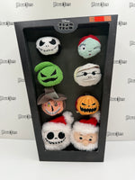 Disney Store Tsum Tsum The Nightmare Before Christmas 8-Pack Jack / Sally / Oogie Boogie / Dr. Finklestein / Mayor / Pumpkin King / Sandy Claws / Santa Claus