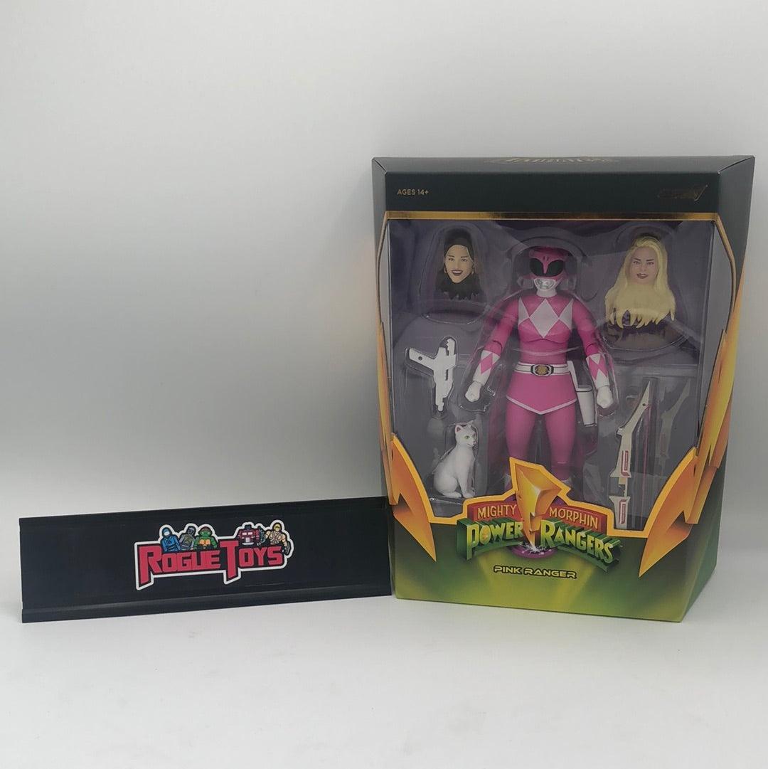 SUPER 7 Ultimates Mighty Morphin Power Rangers Pink Ranger - Rogue Toys