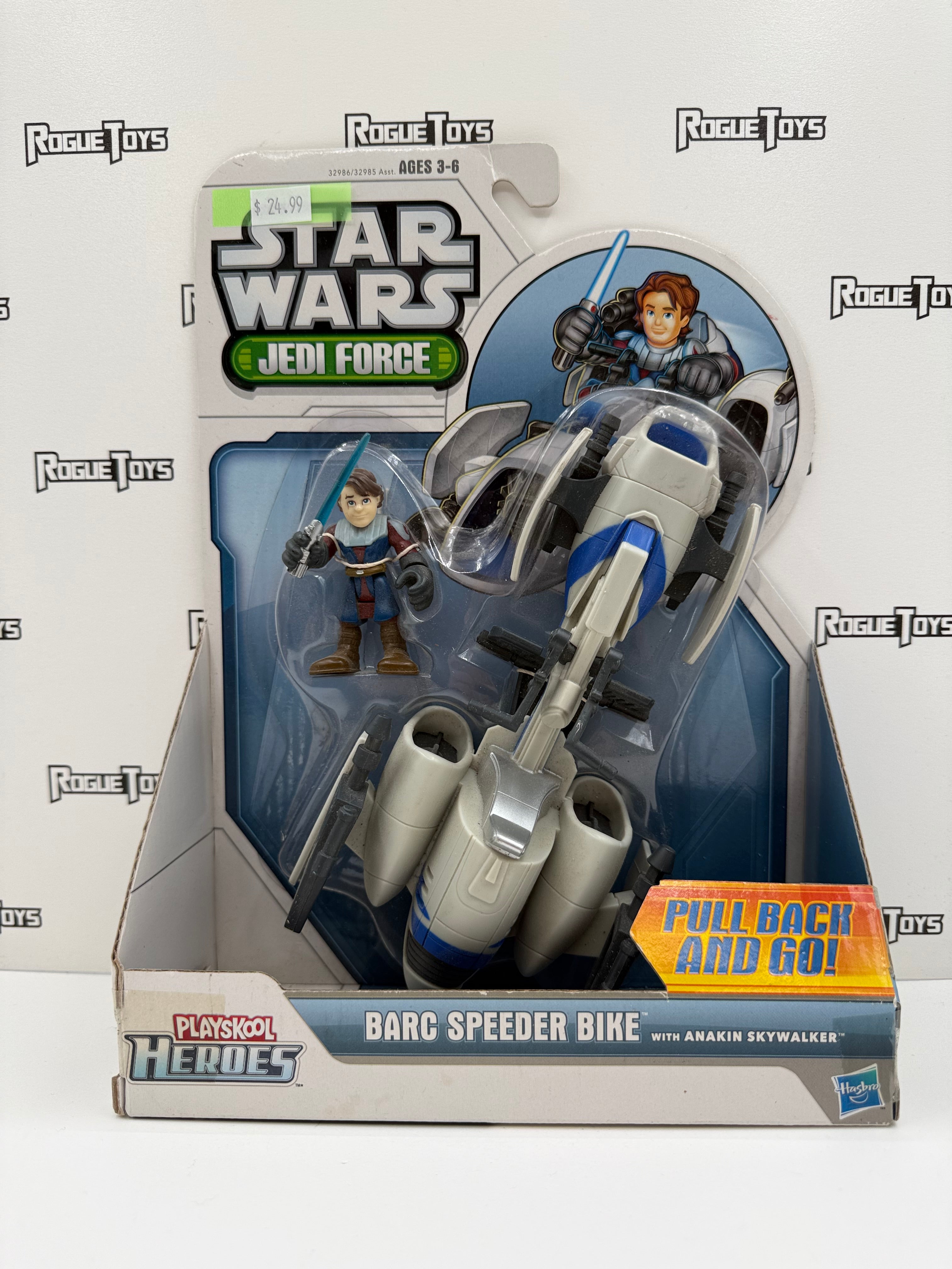 Hasbro Playskool Heroes Star Wars Jedi Force BARC Speeder Bike w