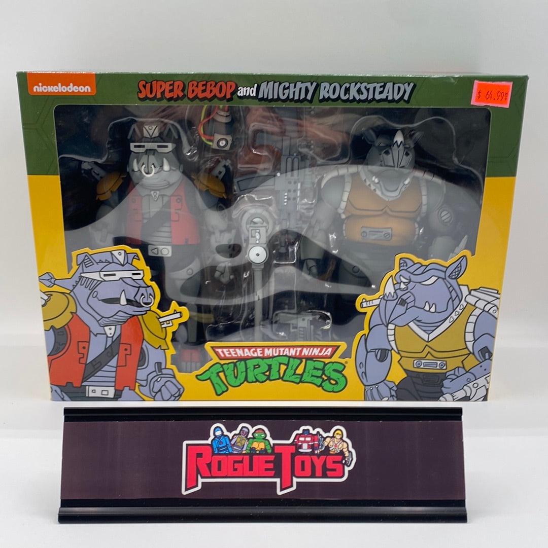 NECA Reel Toys Nickelodeon Teenage Mutant Ninja Turtles Super Bebop and Mighty Rocksteady