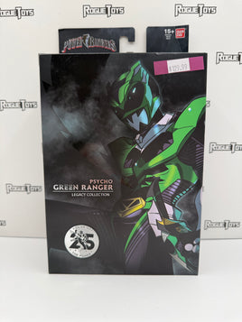 Bandai Mighty Morphin Power Rangers 25th Anniversary Legacy Collection Psycho Green Ranger
