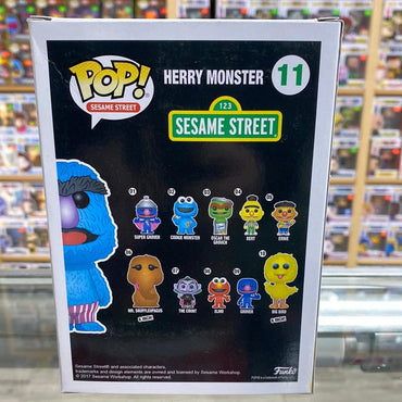 Funko POP! Sesame Street Herry Monster #11 Specialty Series - Rogue Toys