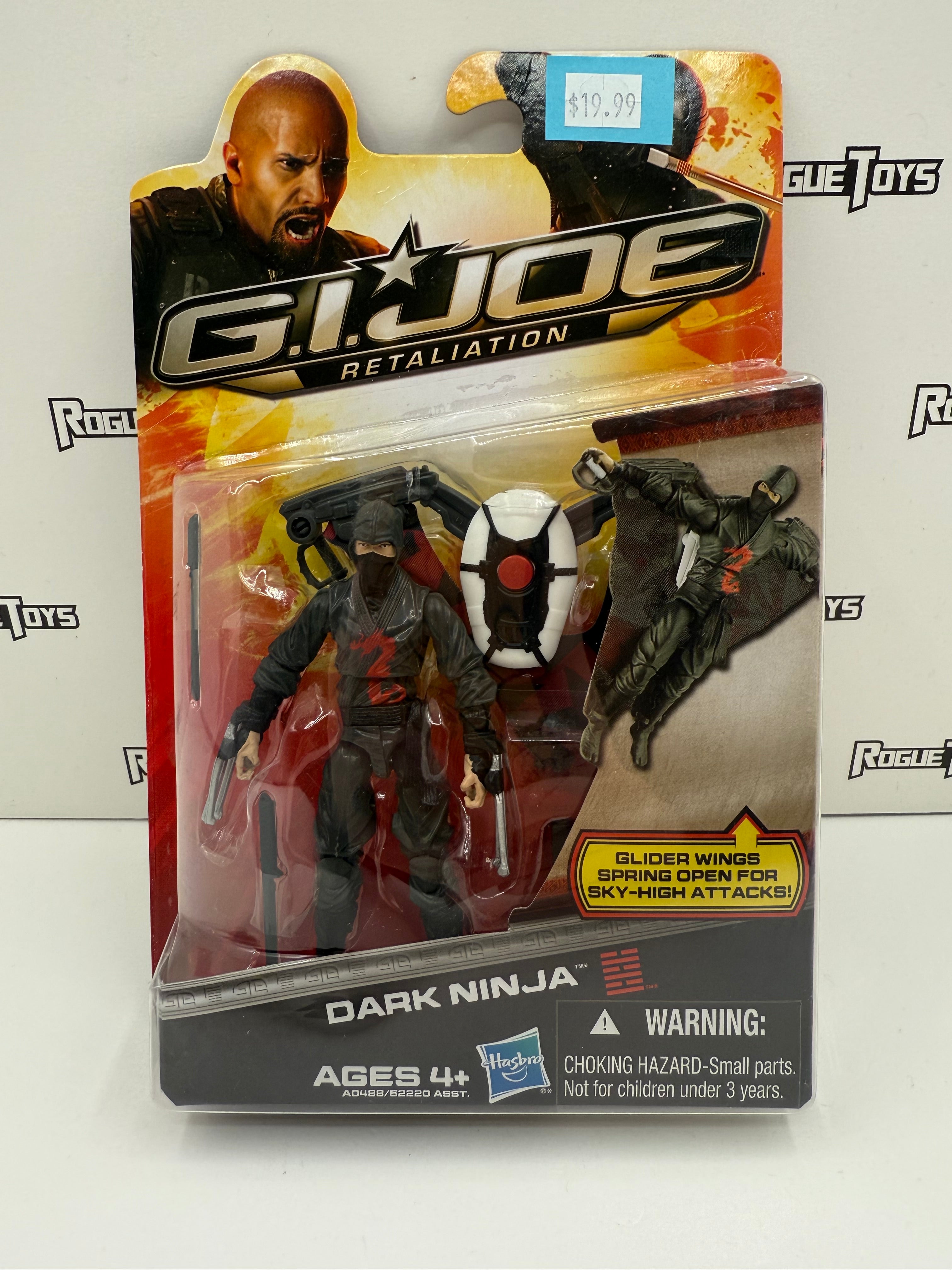 Hasbro G.I. Joe Retaliation Dark Ninja (Glider Wings Spring Open