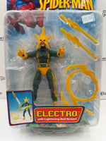 ToyBiz The Amazing Spider-Man Electro with Lightning Bolt Action!