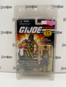 Hasbro G.I. Joe Comic Series Cobra Enemy! Cobra Reptile Trainer Croc Master