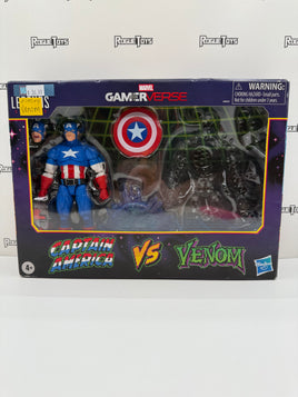 Hasbro Marvel Legends GamerVerse Captain America vs Venom