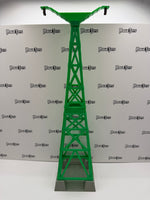 MEGO Comic Action Heroes Collapsing Tower with Invisible Airplane Plus Activator and Wonder Woman