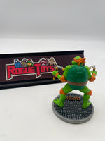 Viacom 2014 Teenage Mutant Ninja Turtles Set of 4 PVC Keychain Figures