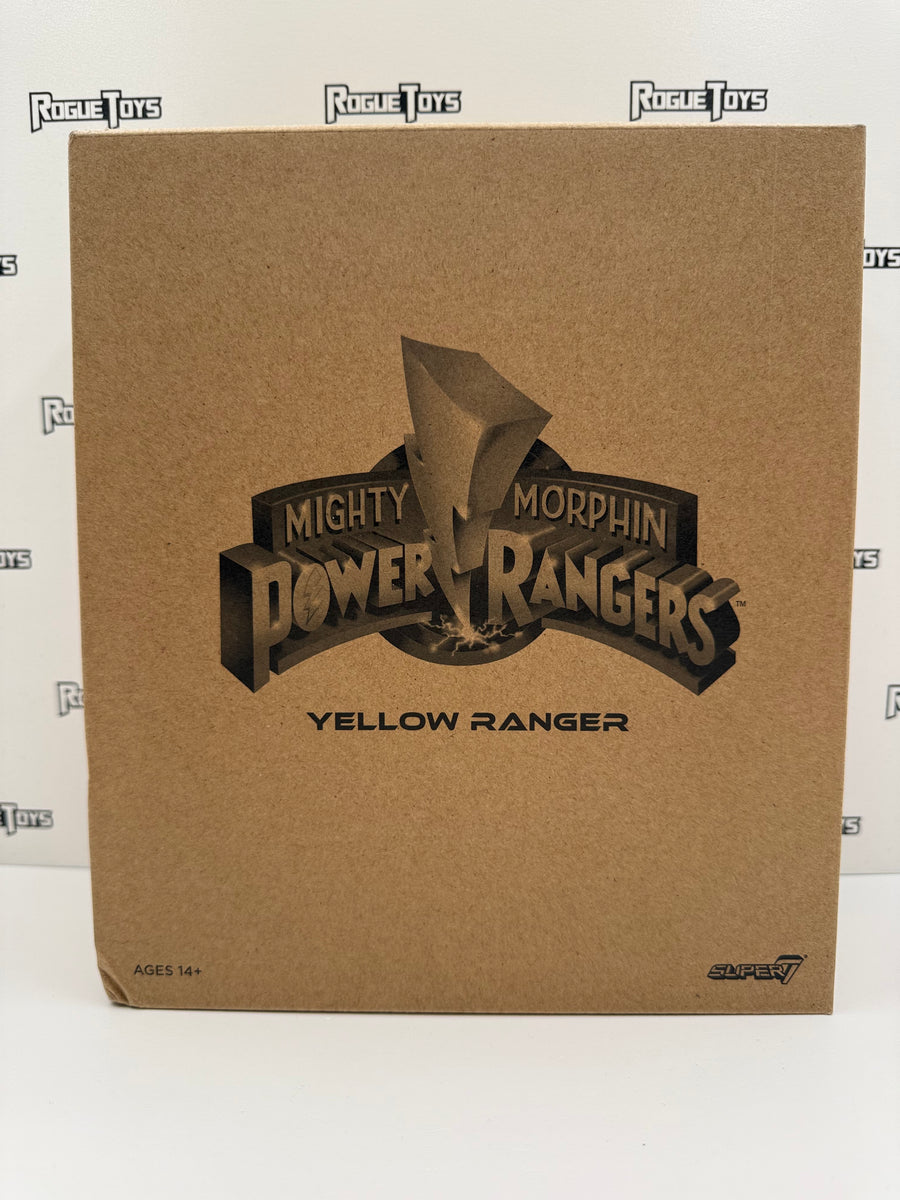 Super7 Mighty Morphin Power Rangers Yellow Ranger| Rogue Toys